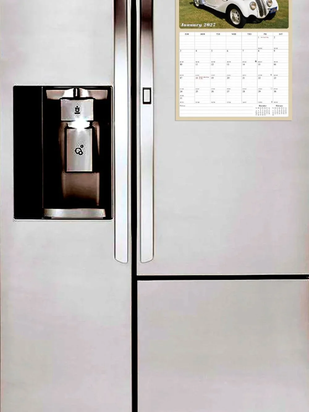 2026 - 2027 Calendar Magnetic Peel & Stick 18 Months 8.5